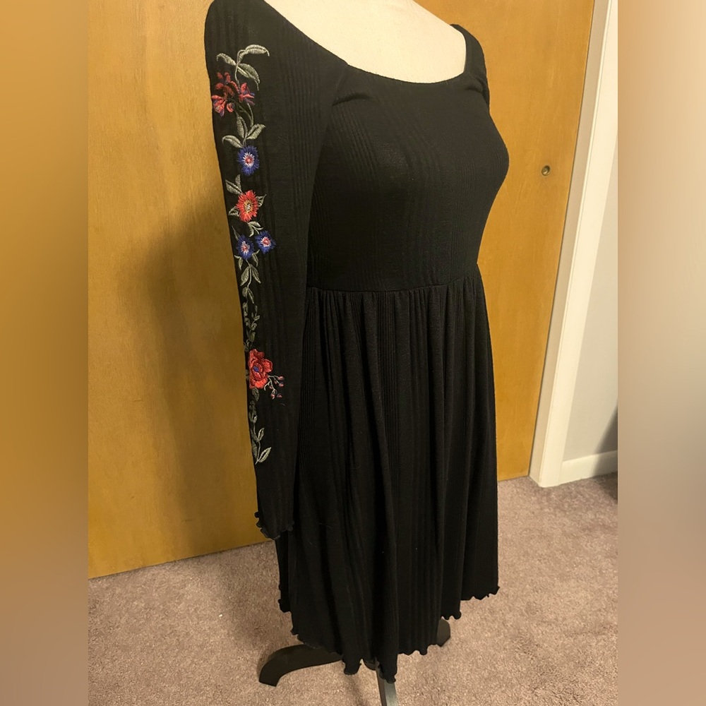 black dress